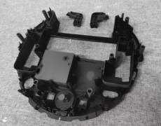 黑色尼龙机器人零件原型